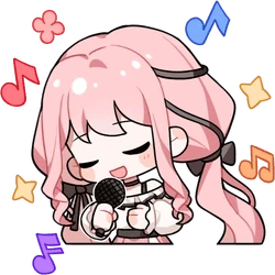 NikkiSinging emote