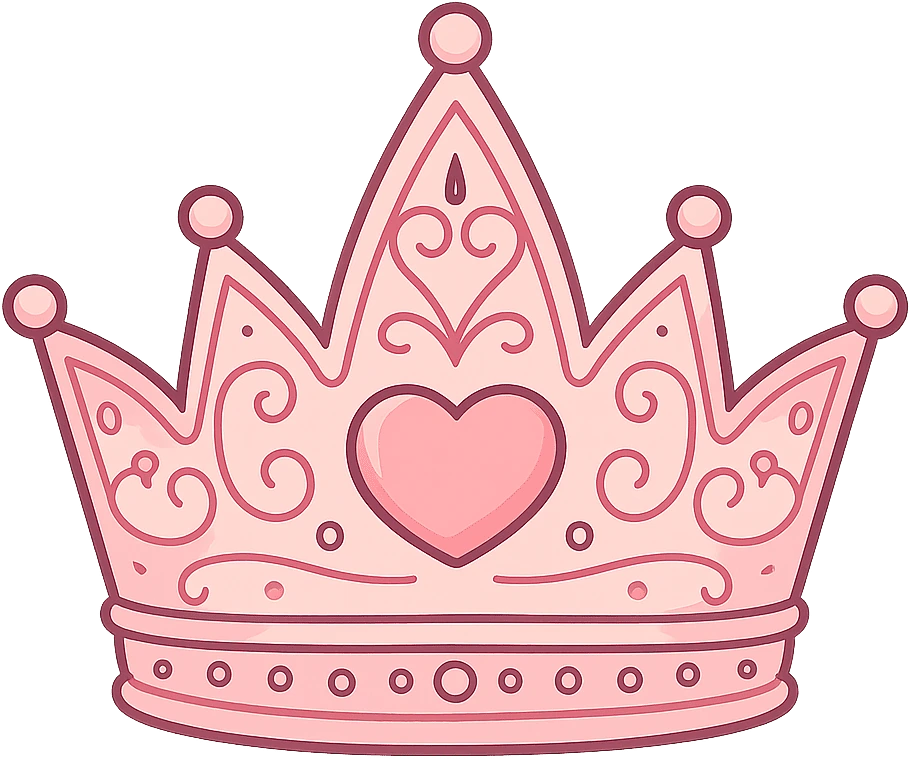 Owner_pink_crown_with_heart emote