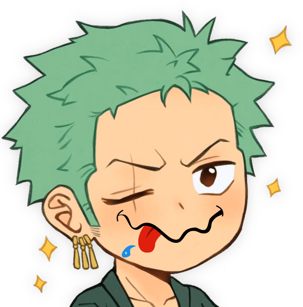 Zoro_DerpyTounge emote