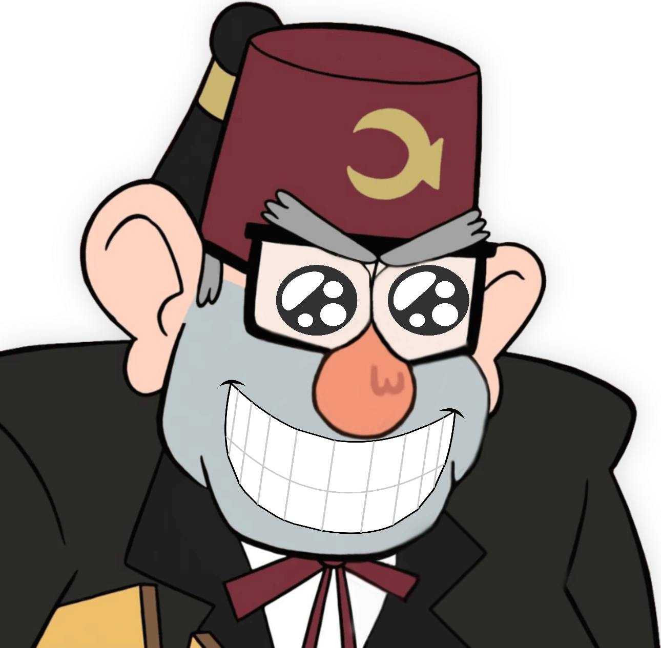 GrunkleStan_AdorableSmile emote