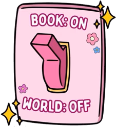 bookonworldoff_pink emote