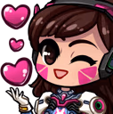 DvaHearts emote