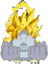 moyai_super_saiyan emote