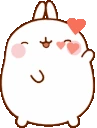 bunny_heartkiss emote