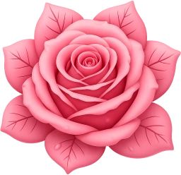 Pinkwinterflower emoji