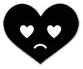 Blacksadheart emote