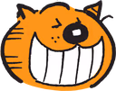 HeathcliffGrin emote