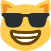 Cat_grinGlasses emote