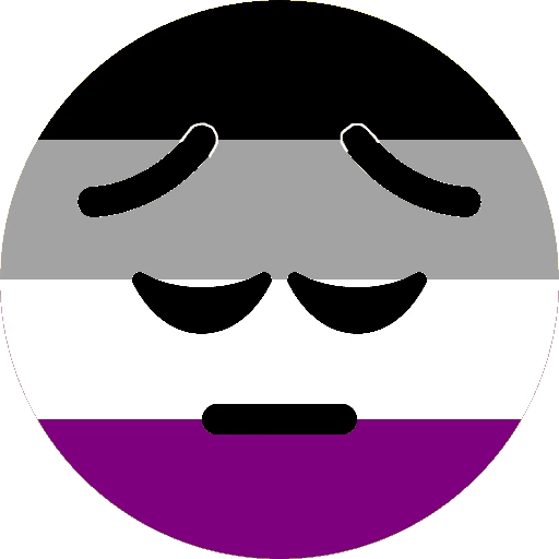 asexual_pensive emote