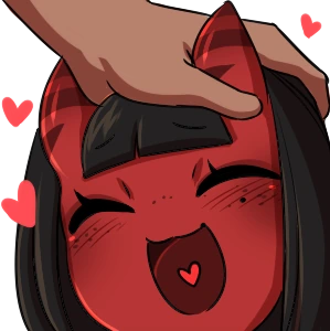 Meru_Happy_Pat emote