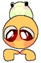 ShyLittleFrog emote