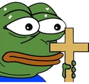 Pepe_with_jesus emoji