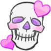 skull_love emoji