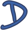 LetterD_Blue emote