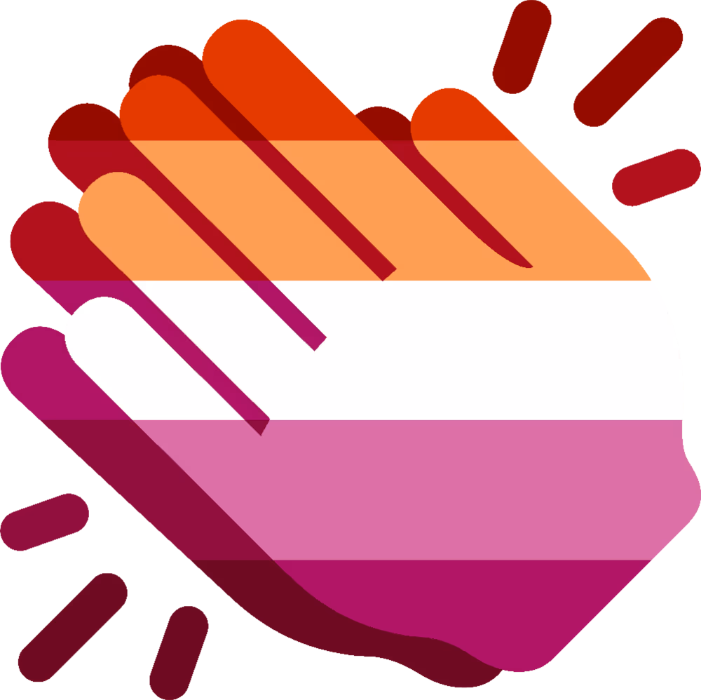 lesbian_clap emote