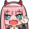 ZeroTwo_Hello emote