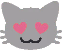 gray_kitty_in_love emote