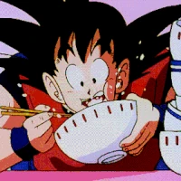 GokuEating emote