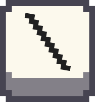 pixel_symbol_slash_reverse static emote