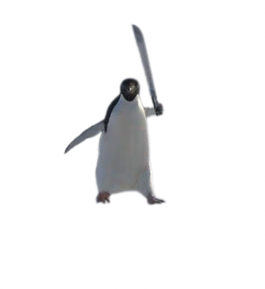 Penguin_machete emote