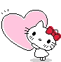 HelloKittyHeart emoji