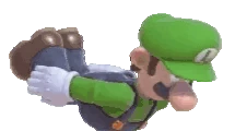LuigiPLANK emote