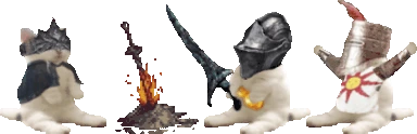 catsittingverycomfortablearoundabonfirewithitsfriends emote