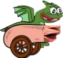 PepegaDragonPogCannon emote