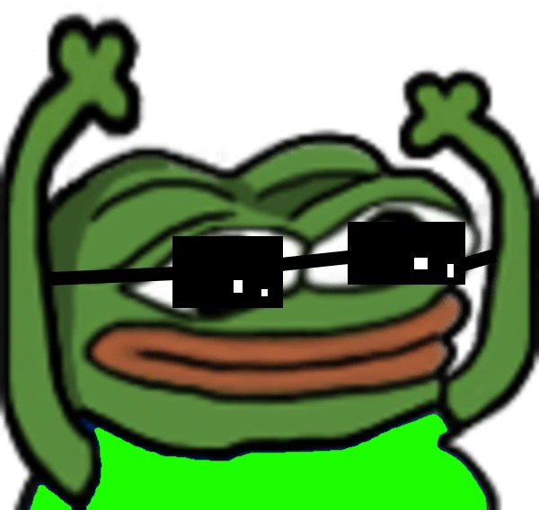 HappyBlindPepe emote