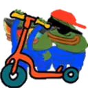 RadgeWICKEDOnScooterDank emote