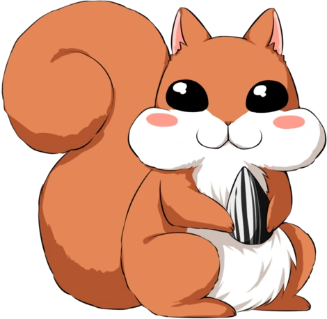 AnimeSquirrel emote
