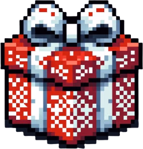 FestivePixelPresent emoji
