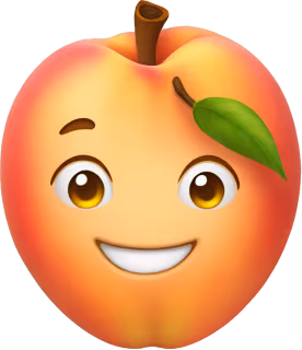 Peach_Grin emote