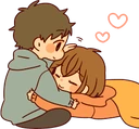 couplecuddle emote
