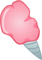 cotton_candy_bubblegum emote