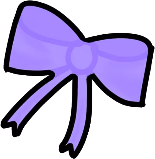 Left_blackoutlinebow emote