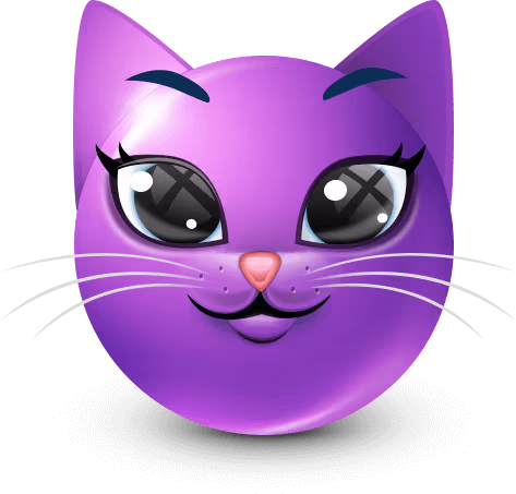 Joobi_Cat_Purple emote