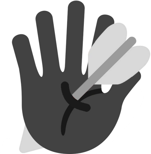 HandArrow emoji