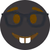 NerdBlack emote