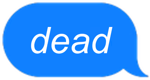 iMessageDead emote
