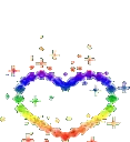 RainbowHeartRain emoji