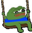 SadpeepoSwing animated emote
