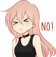 Anime_Girl_NO emote