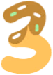 yellow_number_3 emote