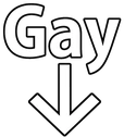 Gay_arrow_down emote
