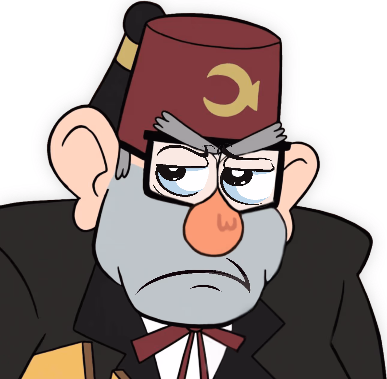 GrunkleStan_SideEye emote