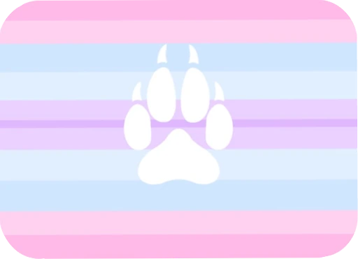 CottoncandyWolfgender emote