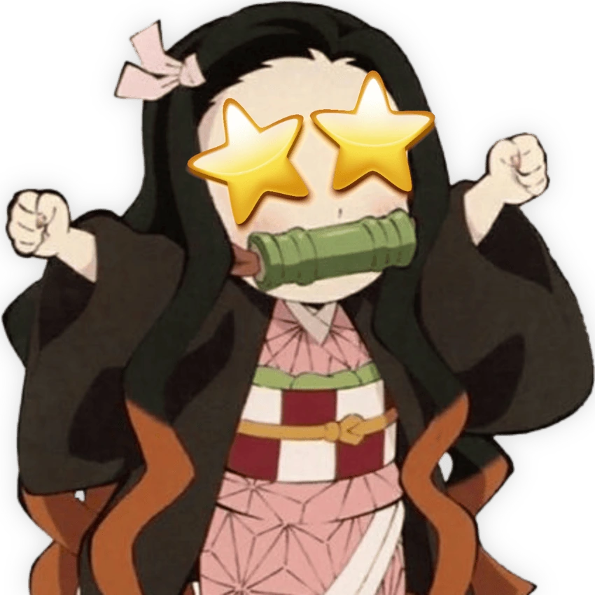 Nezuko_StarStruck emote