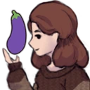 EggplantCubie emote