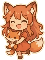 Foxgirl emote